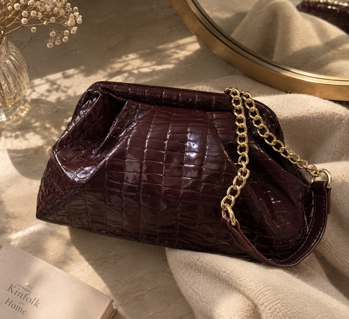 Bolso Kiara Burdeos