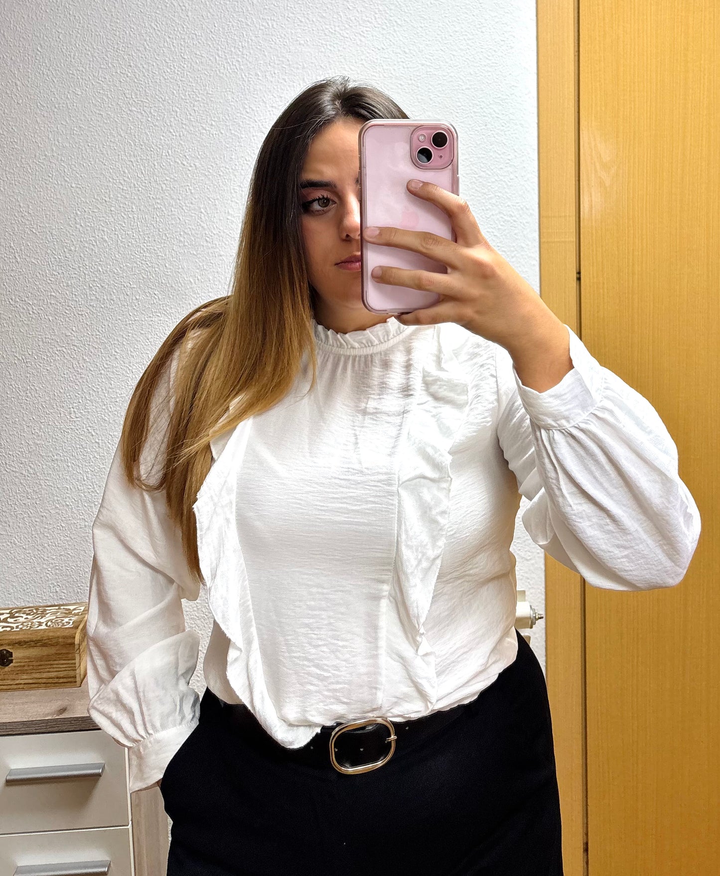 Blusa Blanca Camille